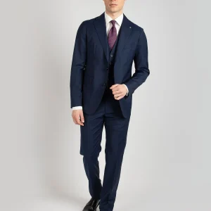 Abito 'Montecarlo' Lana - Blu Navy