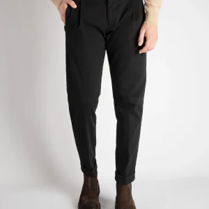 Pantalone 'Retro' Cotone - Nero