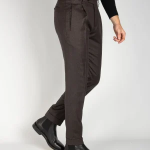 Pantalone 'Retro 'Lana - Marrone