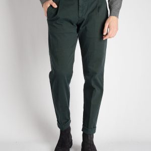 Pantalone 'Retro' Cotone - Verde