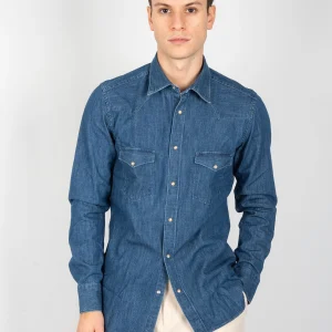 Camicia Texana - Denim Scuro