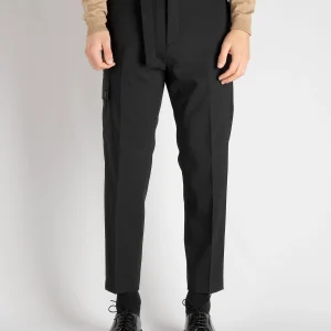 Pantalone 'Aron' Lana - Nero