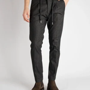 Pantalone 'S.Mitte' fustagno - Nero