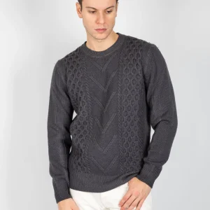 Maglia Fisherman - Asfalto