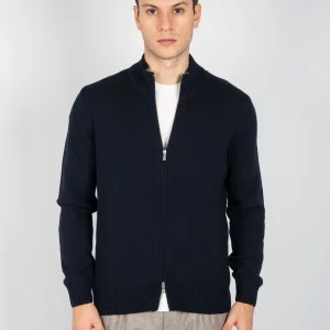 Maglia Full Zip - Blu
