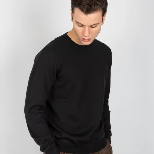 Maglia Girocollo Merinos - Nero