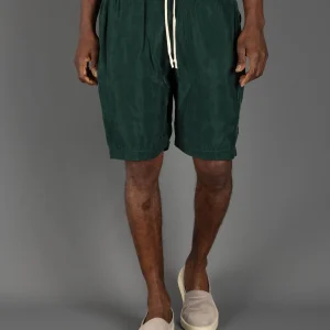 Bermuda Cupro - Verde Bottiglia