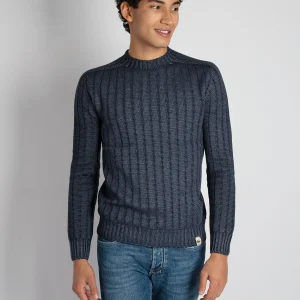 Maglia Girocollo Reversibile - Navy