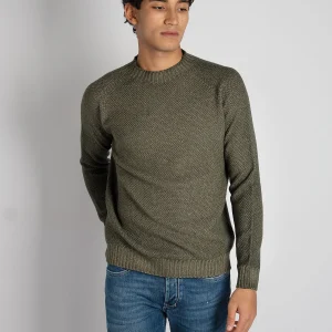 Maglia Grana di Riso - Verde Militare