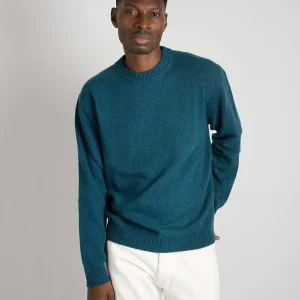 Maglia Girocollo Cashmere - Pavone