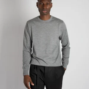 Maglia Girocollo Merinos - Grigio