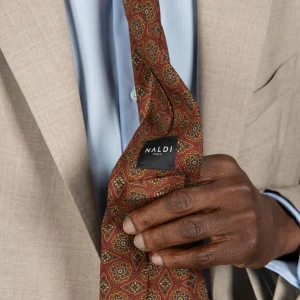 Cravatta - Fantasia Rosso