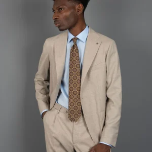 Cravatta - Rombi Ocra