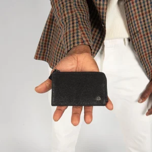 Portacarte Zip - Nero