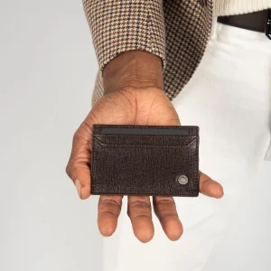 Portacarte in Pelle - Moro