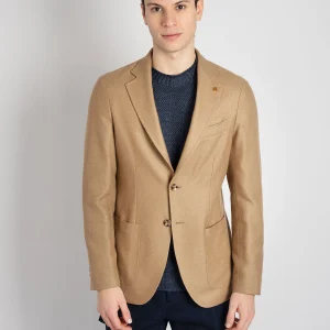 Giacca 'Deco' Lana - Cammello