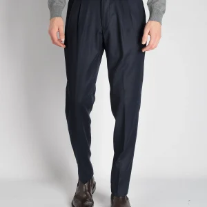 Pantalone 'Leisure II' Lana - Blu