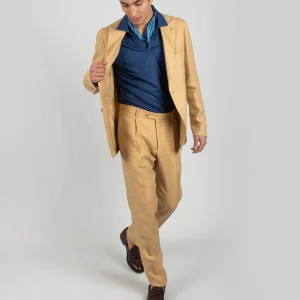 Abito 'Montecarlo' in Lino - Ocra