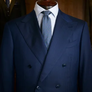 Abito Canova Blu Reale Spinato