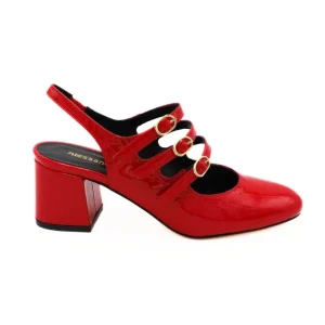 ALESSANDRA PELUSO SLINGBACK G151 ROSSO