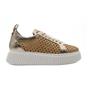 LORENZO MARI SNEAKERS SALLY 22 PLATINO