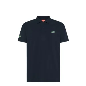 SUN68 POLO A36160 07 BLU