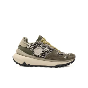 SATORISAN SNEAKERS CHACRONA ANIMALIER