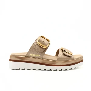 MEPHISTO CIABATTA DERIA 991 BEIGE E ORO