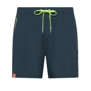 SUN68 COSTUME H35105 07 BLU / GIALLO FLUO